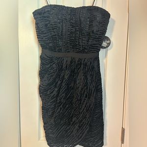 Giambattista Valli for Impulse strapless velvet dress size 12